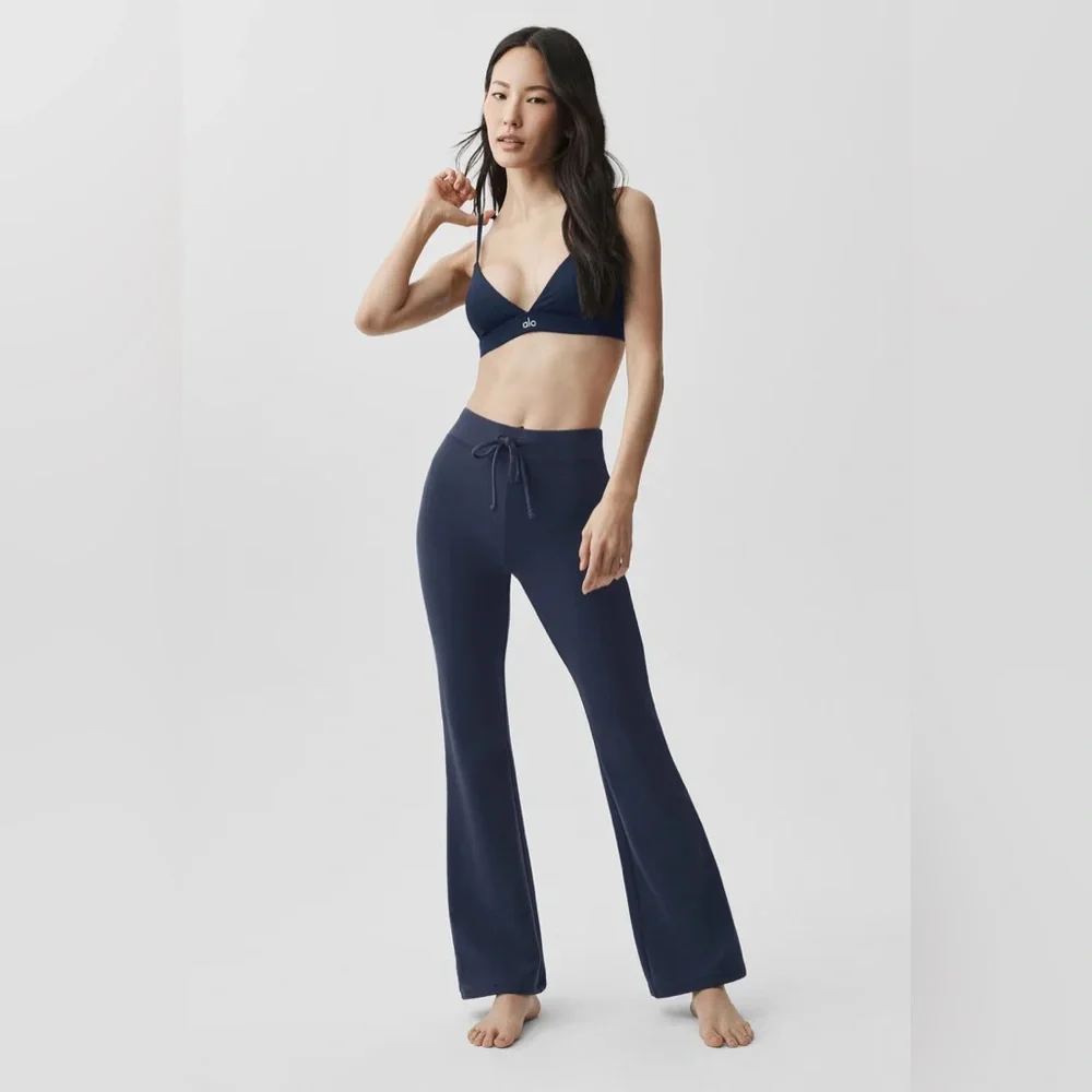 Alo Yoga Splendor Bra Navy/White M